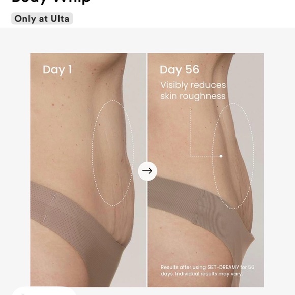 New in Box MAËLYS Get Dreamy Overnight Toning Body Whip - Picture 5 of 14